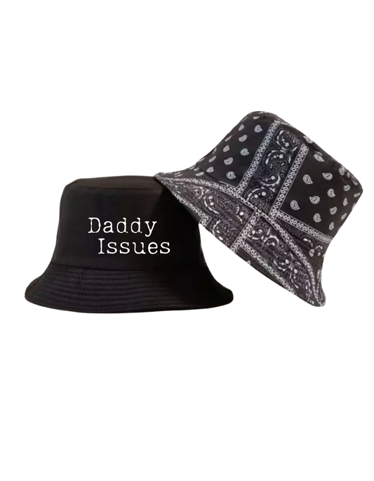 Daddy Issues Reversible Bucket Hat
